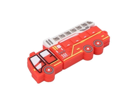 HURRISE U Disk Flash Drive Lindo Coche de Dibujos Animados Compatible con Almacenamiento Opcional USB Flash Drive para Unidad de Computadora 128 Gb