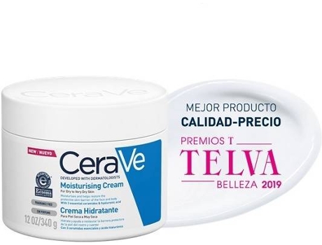 Crema Facial CERAVE Dry To Very Dry Face And Body Bundle (340g)
