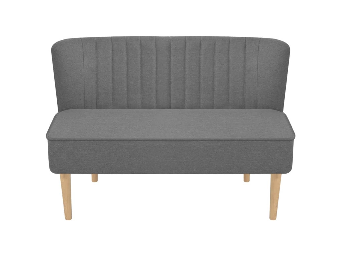 Sofá Relax Tejido Gris Claro 117 x 55,5 x 77