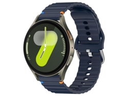 Correa para Samsung Galaxy Watch 7 (40/44 mm) - Silicona con textura ondulada cosida (20 mm)