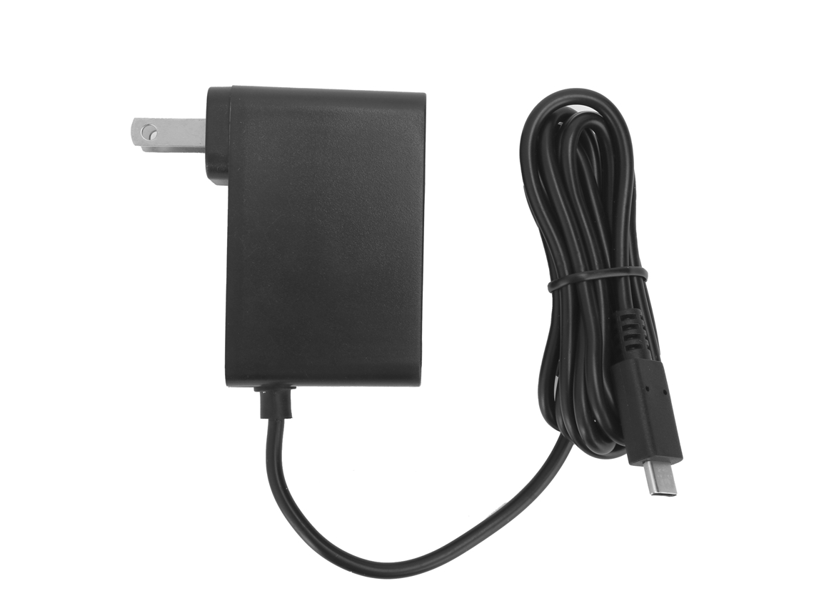 Carregador De Host 100‑240v Cabo De Carregamento Adaptador De Energia 5v Para Switch Prise Us