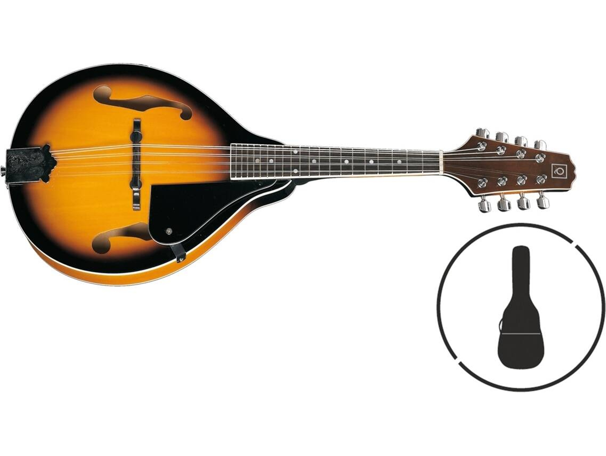 MANDOLINA OQAN QMAN-10E SB SUNBURST