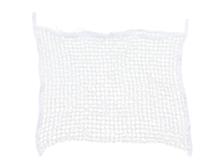 Bolsa De Malla Para Heno Para Caballos, Alimentación Lenta, Malla De Pe, 60x90cm, Blanca