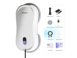 Robot limpiacristales con doble boquilla, control remoto, certificado CE, blanco, UE, sí OEM