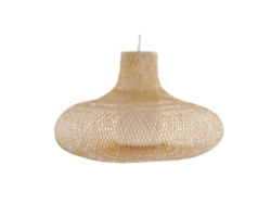 Lampara Techo Bambú Natural 75x75x48cm