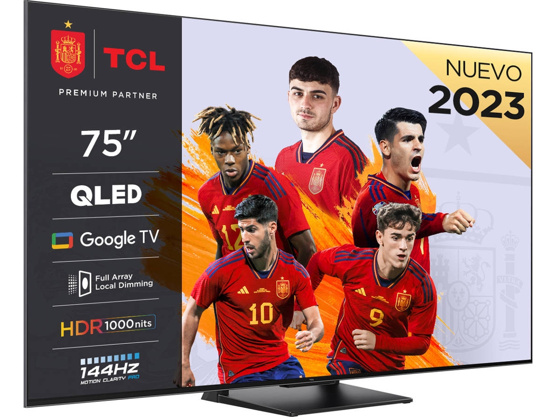 TV TCL 75C745(QLED 144Hz - 4K Ultra HD - 75'' - 189 cm - Smart TV)
