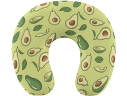 Almohada Viaje Forma Hojas Espuma Viscoelástica Viscoelástica Fácil Relajación Cómodos Familia.brfácil