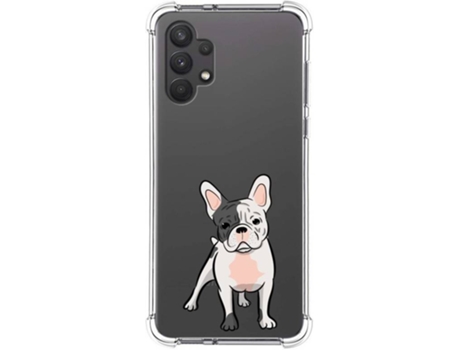 Carcasa Samsung Galaxy A32 4G TUMUNDOSMARTPHONE Dibujos Antigolpes Perros 06 Multicolor