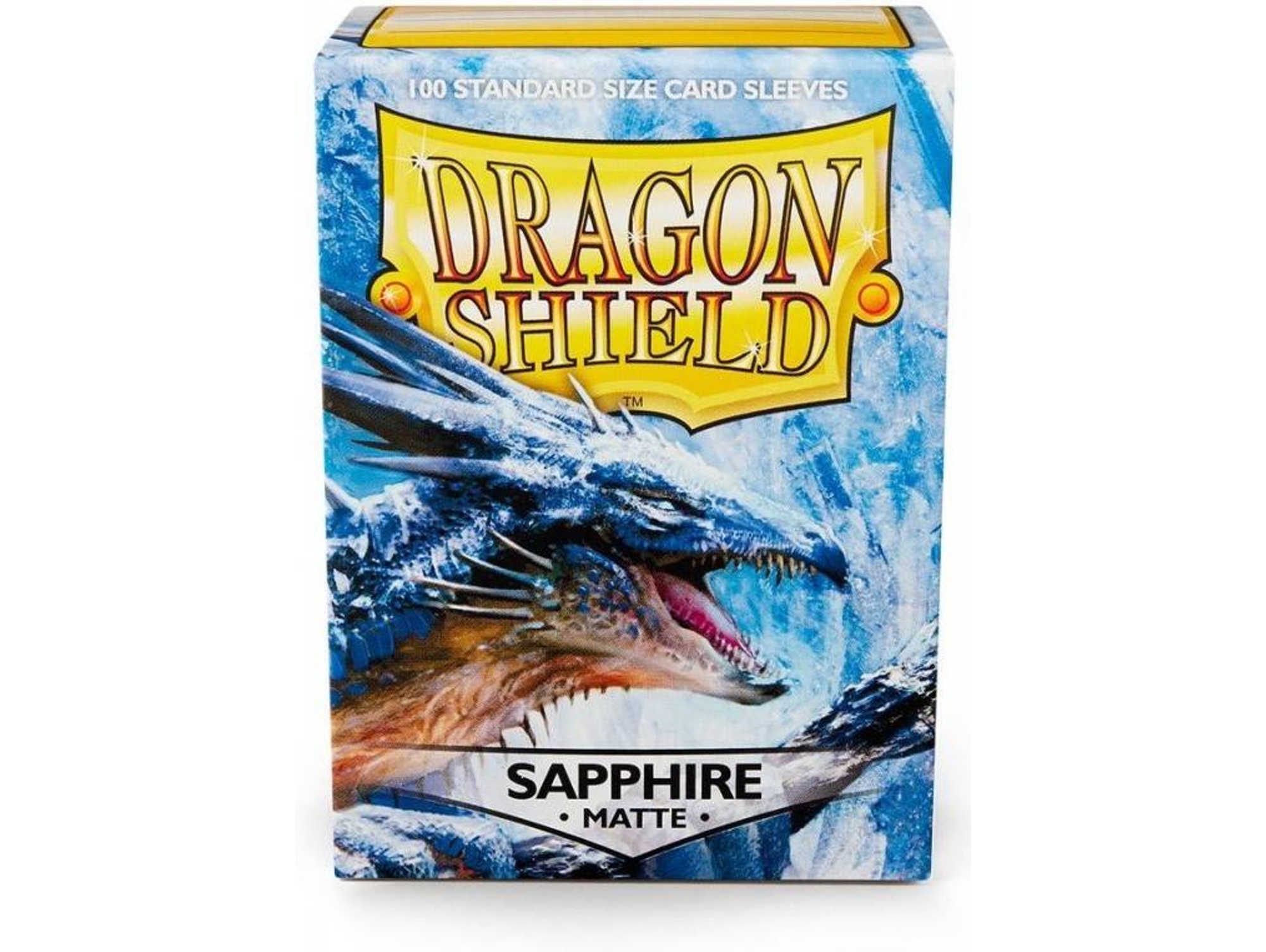 Conjunto de 100 Fundas para Barajas DRAGON SHIELD Sapphire Matte
