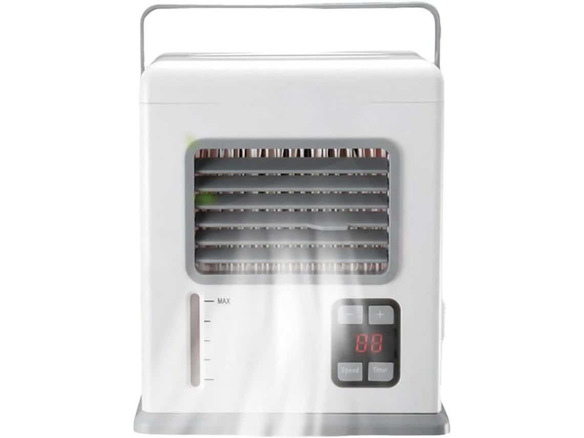 Ventilador Portátil Para Aire Acondicionado - Bajo Nivel De Ruido - Enfría Y Humidifica - Adecuado Para