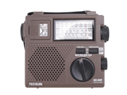 Receptor de radio digital Tecsun GR 88P, radio de emergencia con dinamo, altavoz incorporado, manual de usuario, fuente de alimentación GOKOCO