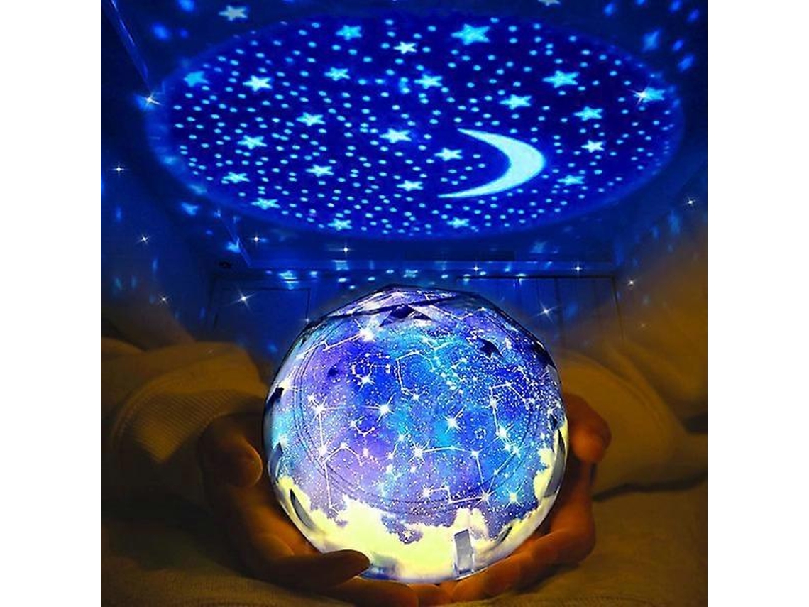 Proyector de luz nocturna de cielo estrellado para niños, proyector de luz nocturna del universo. Rosewell