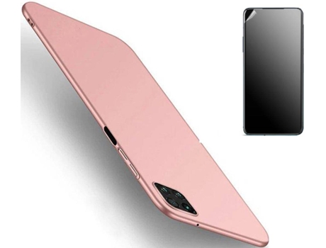 Carcasa y Protector de Pantalla Oppo Reno 4 Z 5G Rosa