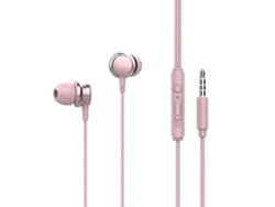 Fones de Ouvido Intra auriculares com Microfone, de Alta Qualidade e Conforto