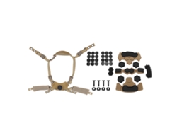 Junli-kit Almohadillas Casco Militar Ajustable Suelo