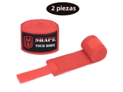 Vendas de boxeo para deportes de combate (rojas, 5 m)