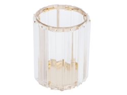 Organizador de brochas de maquillaje de cristal