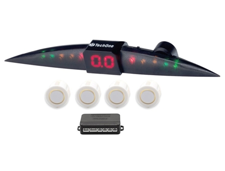 Cdisplay Sensores De Aparcamiento Prime Blanco TECH ONE