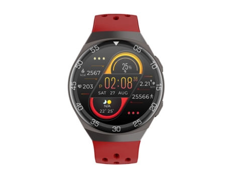 Smart Watch, Fitness Rate Tracker para uomini e donne, rojo BISBISOUS