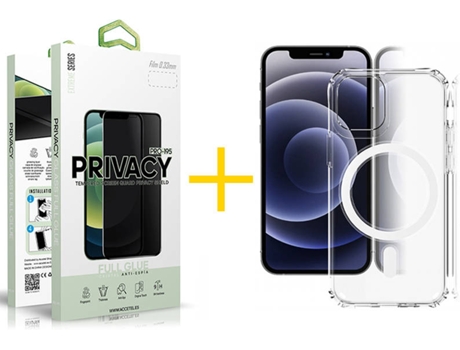 Carcasa + Protector de Pantalla para iPhone 11 Pro Max SKYHE Transparente Claro