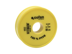 Rollo PTFE DE 19mm X 0,10mm