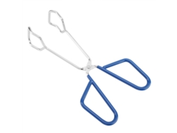 RNEMITERY Pinza para Barbacoa de Acero Inoxidable para Buffet, Alimentos, Carne, Filete, Cocina, Servicio (Azul)