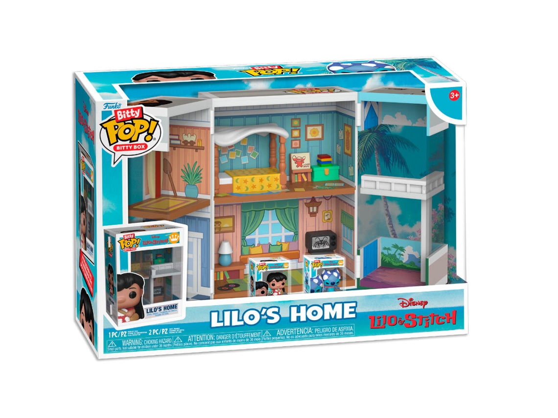 Cajas Pop Bitty, Muñecos Disney Stitch, Lilos Home Funko