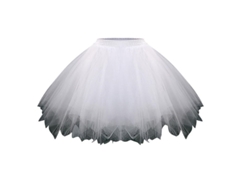 Fasst-falda Tutu Para Mujer Con Encaje Y Tule Princesa Elástica Corta Bailarina Casual Party Playa Talla Xxl