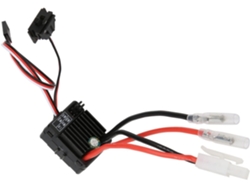 Esc Con Escobillas 2-3s 60a Con Salida Bec De 6v/3a Para Coches Rc /10 - Alta Compatibilidad Y Robustez
