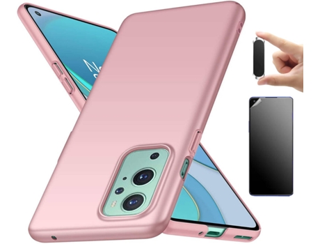 Funda + Protector de Pantalla + Soporte Magnético Realme GT Neo 2 Turtleshell Rosa