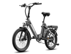 Bicicletta Elettrica Fafrees F20 Flex - Motore Da 250 W, Autonomia 75-100 Km, Freni A Disco Meccanici - Grigio Canna Di Fucile