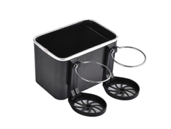 Organizador para calcetines y ropa interior, plegable y lavable, de nailon, con cinta. Hengjian