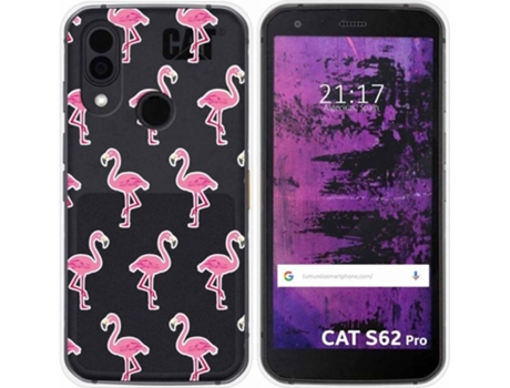 Carcasa CAT S62 Pro TUMUNDOSMARTPHONE Flamenco Multicolor