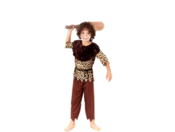 Disfraz de Hombre PARTILANDIA animal print cavernícola (Tam.: 7-9 anos)