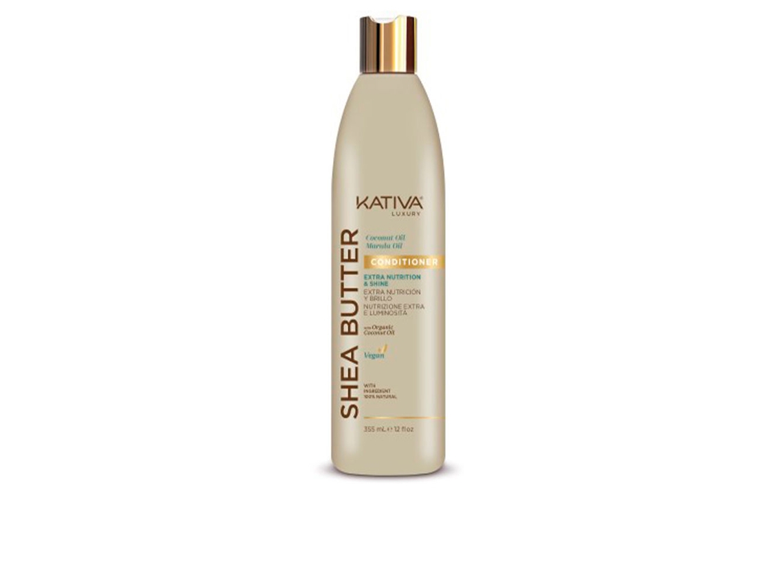 Manteiga De Karitê Óleo De Coco E Marula Condicionador Kativa 355 ml