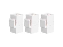 Módulo De Red Cat5e Rj45 Descubierto: Componente Electrónico Para Ingeniería Y Reformas Del Hogar.
