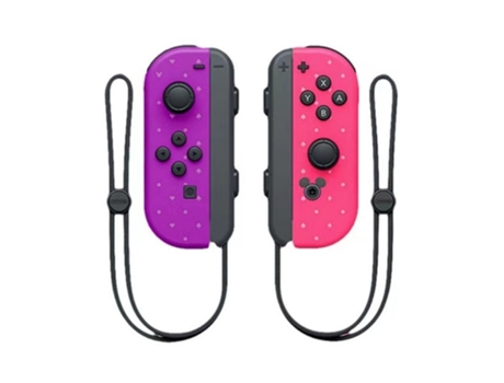 Mando compatible con Nintendo Switch Morado y Rosado (Wireless)