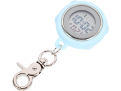 Reloj Bolsillo Digital Retro Aleación Ligera Resistente Unisex Médico Escolar Práctico Gancho Colgar Tamaño