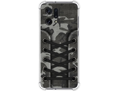 Carcasa para Oppo Find X5 5G TUMUNDOSMARTPHONE Dibujos Antigolpes Zapatillas 15 Multicolor