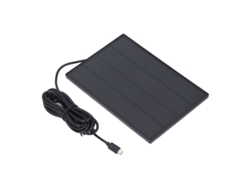 Panel solar de 5 W y 5 V para cámara de seguridad IP66 USB-C