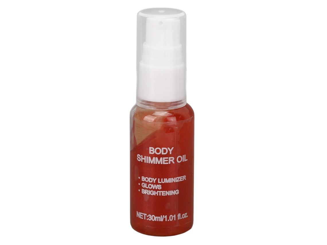 Aceite Corporal Con Brillo Iridiscente Para Rostro Y Clavículas.