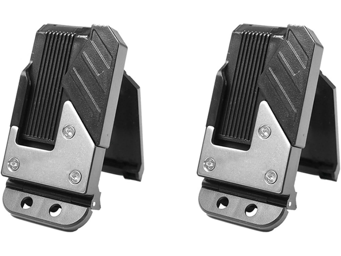 2 Soportes Para Cinta Métrica De Cinturón De Taladro Eléctrico Con Clip Para Colgar