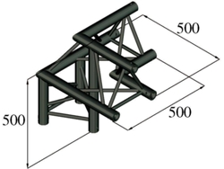 Armadura ALUTRUSS S-PAL-31 3 Vías right