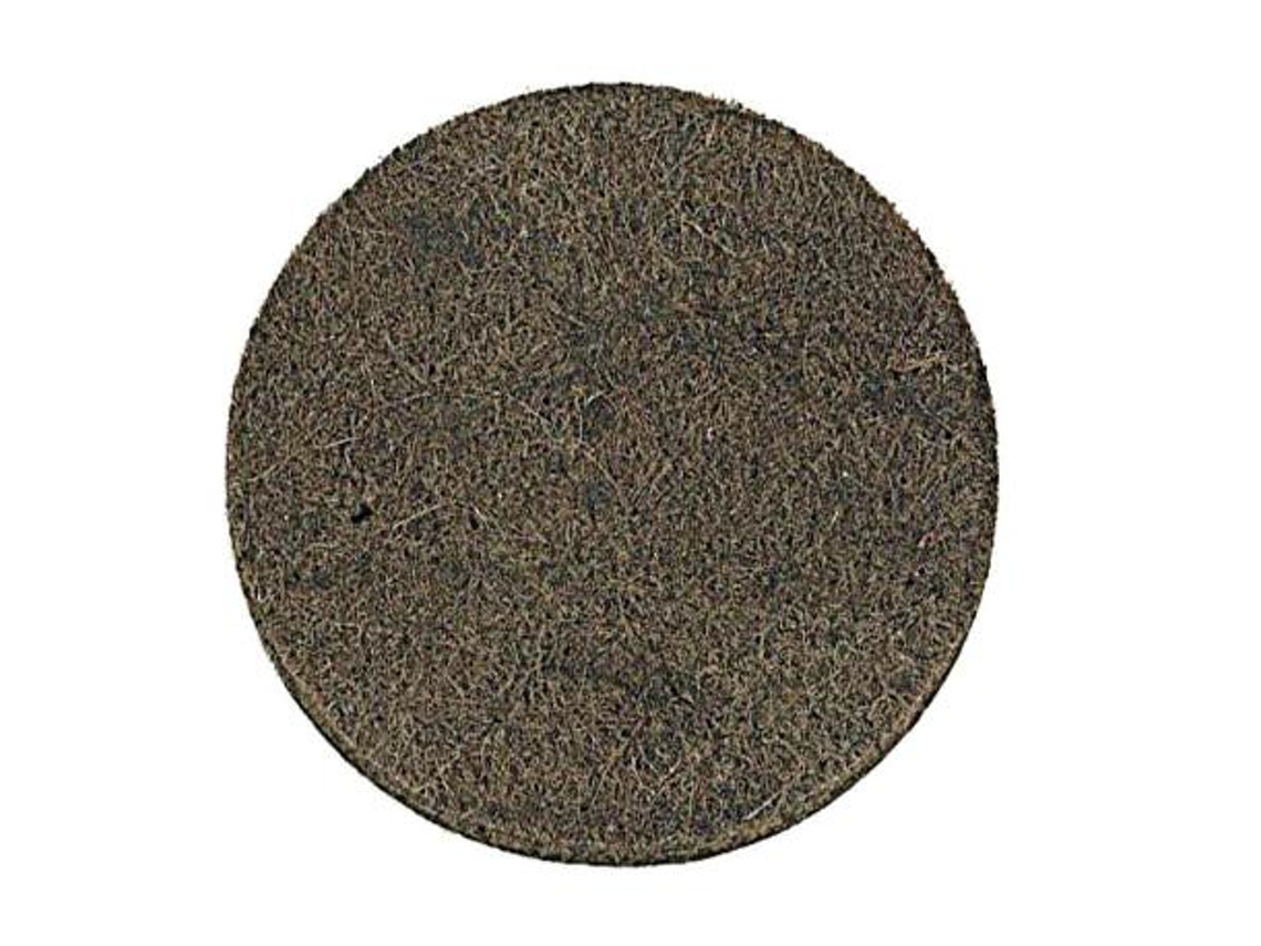 Fieltro adhesivo redondo d32 marron (42pcs)