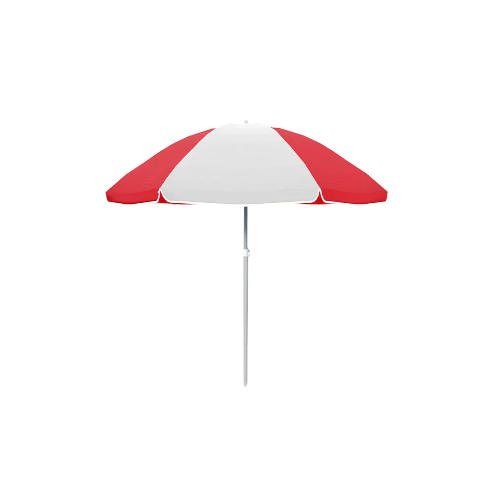 Sombrilla de Acero Oxford 160 cm para Jardín y Playa Marbueno Verano