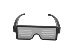 Gafas Led Brillantes Recargables Por Usb Para Fiestas, Bares, Conciertos Y Accesorios De Iluminación.