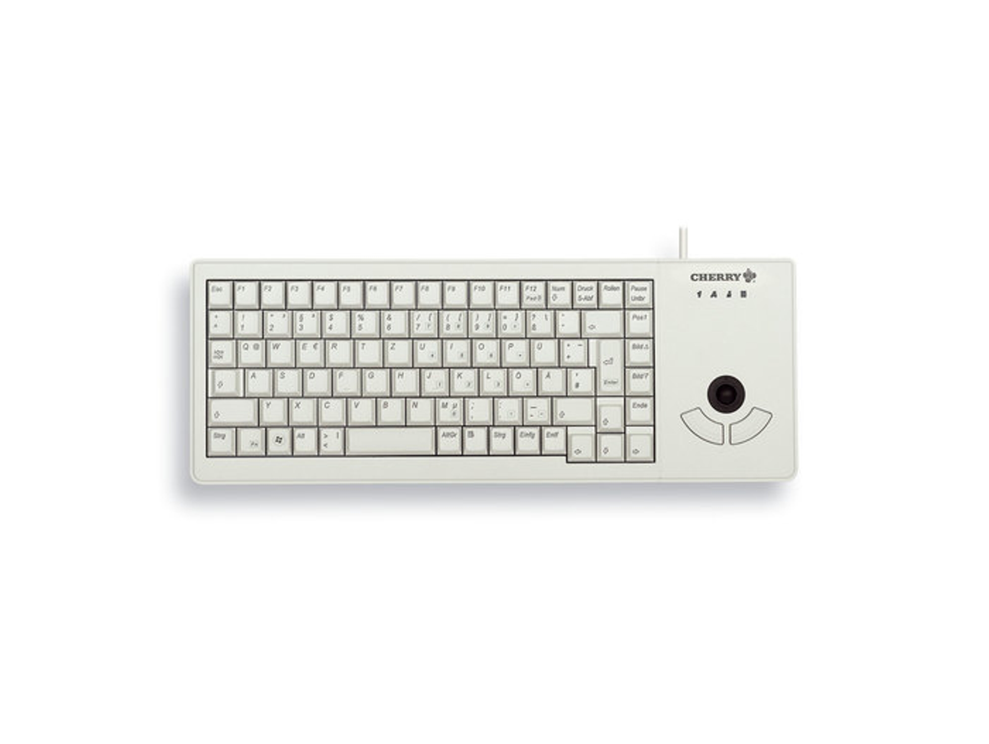 Teclado CHERRY Trackball (Con Cable - Layout US)