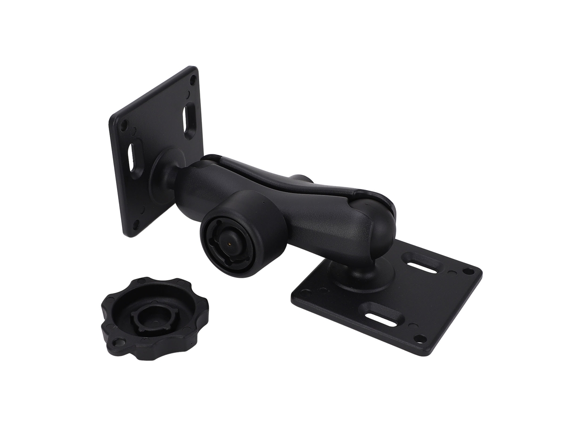 Base de soporte Anub con dos bolas de 3,8 cm para detector de peces antirrobo para mesa, carrito, vehículo, barco.
