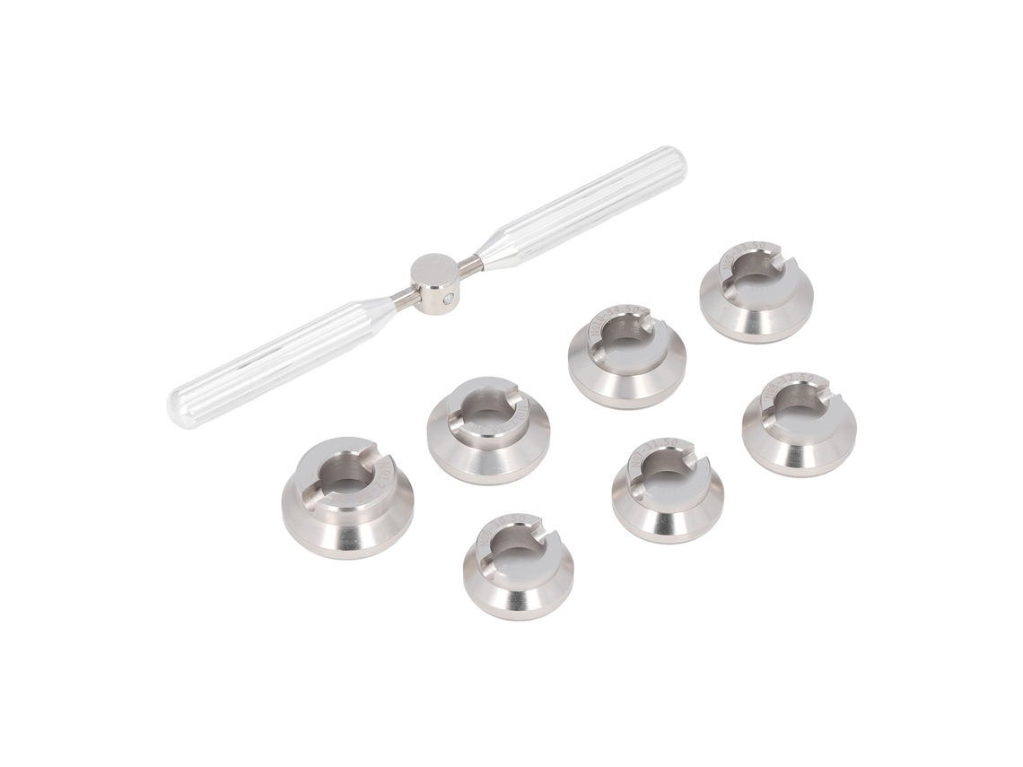 Relógio De Quartzo Elegante Unissex Simples Casual Presente (marrom) Com Kit De Abertura E Reparo