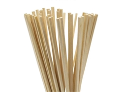 Palillos De Algodón De Azúcar Cuadrados 280mm X 3.5mm, Pack De 75, Madera Birch Food Grade 200